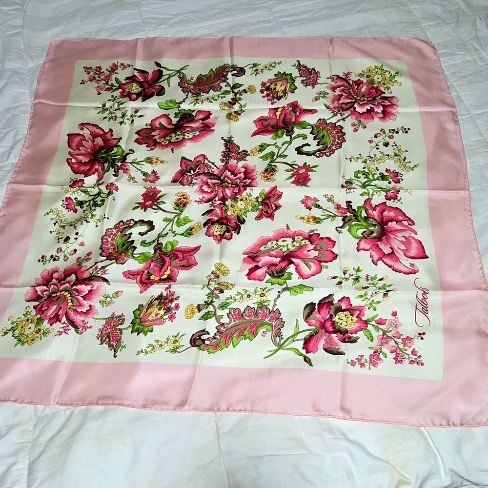 Talbots 100% Silk Scarf, NEW